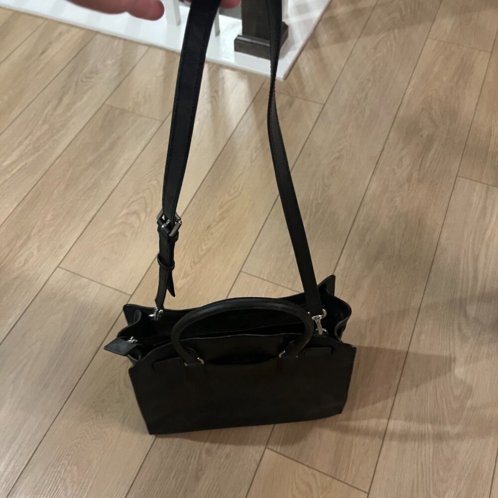 Michael Kors Black Saffiano Leather Tote - Picture 4 of 5